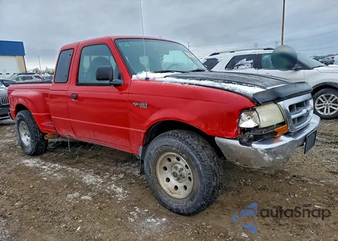 2000 Ford Ranger Super Cab z USA, uszkodzony, nr VIN 1FTYR14V3YTA49773